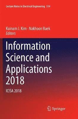 bokomslag Information Science and Applications 2018