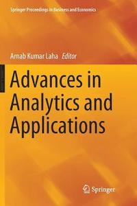 bokomslag Advances in Analytics and Applications