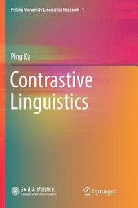 bokomslag Contrastive Linguistics