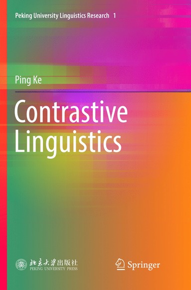 bokomslag Contrastive Linguistics