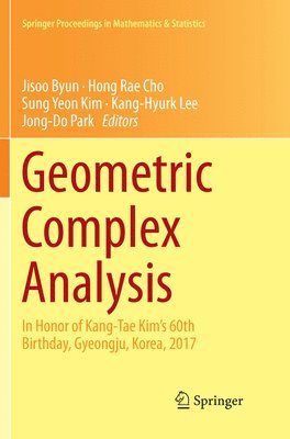 bokomslag Geometric Complex Analysis