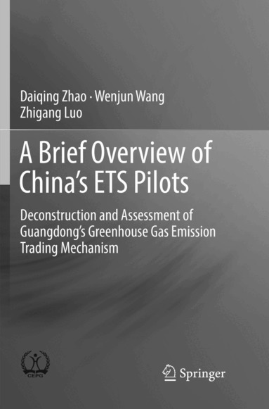Daiqing Zhao, Wenjun Wang, Zhigang Luo - Brief Overview of China’s ETS Pilots, Häftad