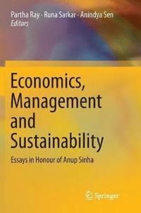 bokomslag Economics, Management and Sustainability