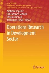 bokomslag Operations  Research in Development Sector