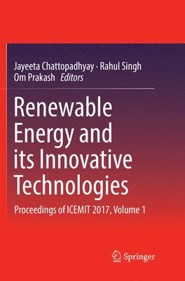 Renewable Energy and its Innovative Technologies 1