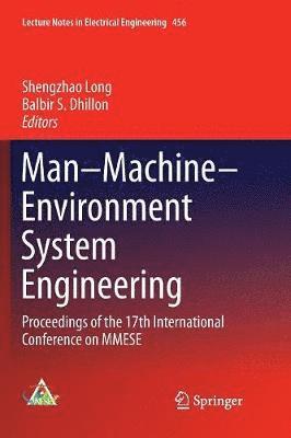 bokomslag ManMachineEnvironment System Engineering