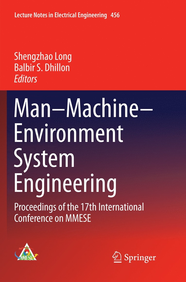 Shengzhao Long, Balbir S. Dhillon - Man–Machine–Environment System Engineering, Häftad