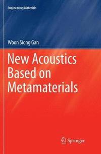 bokomslag New Acoustics Based on Metamaterials