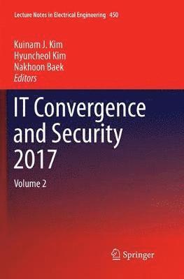 bokomslag IT Convergence and Security 2017