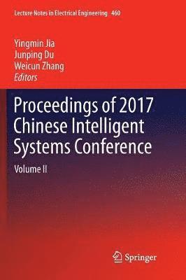 bokomslag Proceedings of 2017 Chinese Intelligent Systems Conference