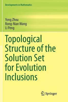 Topological Structure of  the Solution Set for Evolution Inclusions 1
