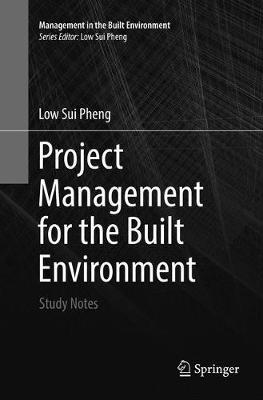 Project Management for the Built Environment 1