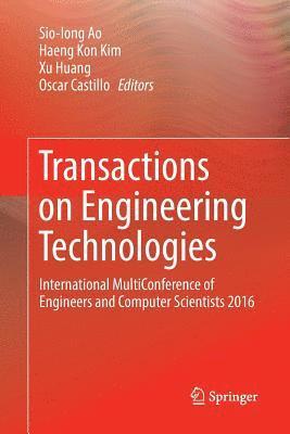 bokomslag Transactions on Engineering Technologies