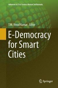 bokomslag E-Democracy for Smart Cities