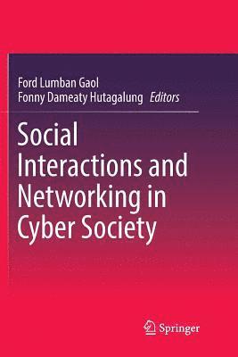 bokomslag Social Interactions and Networking in Cyber Society