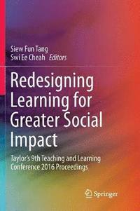 bokomslag Redesigning Learning for Greater Social Impact