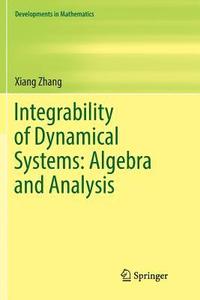 bokomslag Integrability of Dynamical Systems: Algebra and Analysis