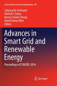 bokomslag Advances in Smart Grid and Renewable Energy