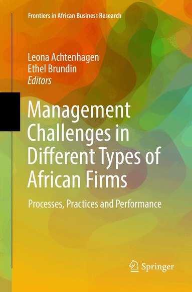 Leona Achtenhagen, Ethel Brundin - Management Challenges in Different Types of African Firms, Häftad