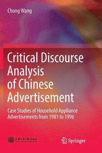 bokomslag Critical Discourse Analysis of Chinese Advertisement