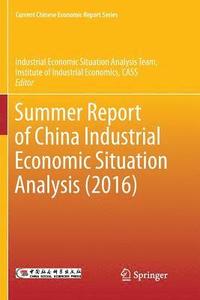 bokomslag Summer Report of China Industrial Economic Situation Analysis (2016)