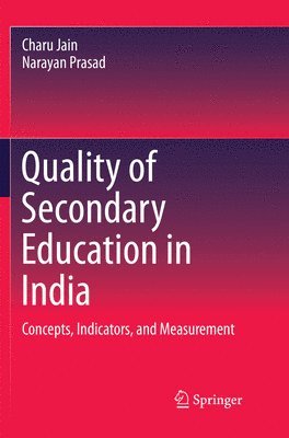 bokomslag Quality of Secondary Education in India