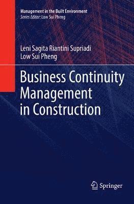 Business Continuity Management in Construction 1