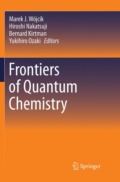 bokomslag Frontiers of Quantum Chemistry