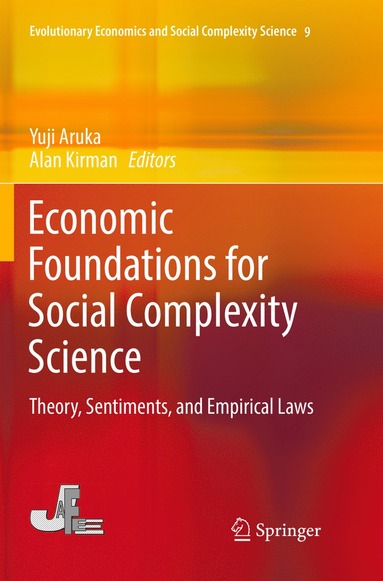 bokomslag Economic Foundations for Social Complexity Science