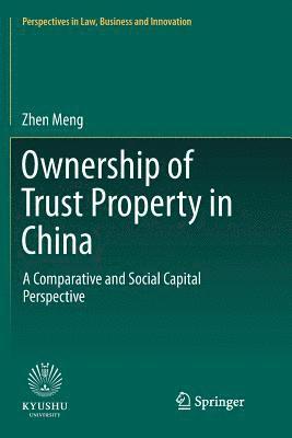 bokomslag Ownership of Trust Property in China