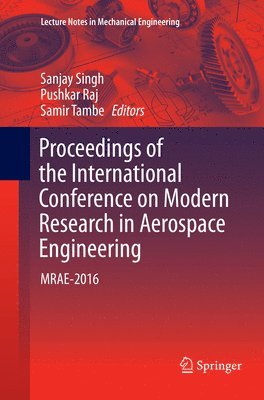 bokomslag Proceedings of the International Conference on Modern Research in Aerospace Engineering