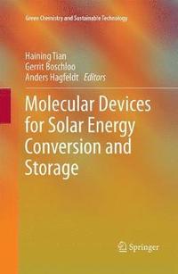 bokomslag Molecular Devices for Solar Energy Conversion and Storage