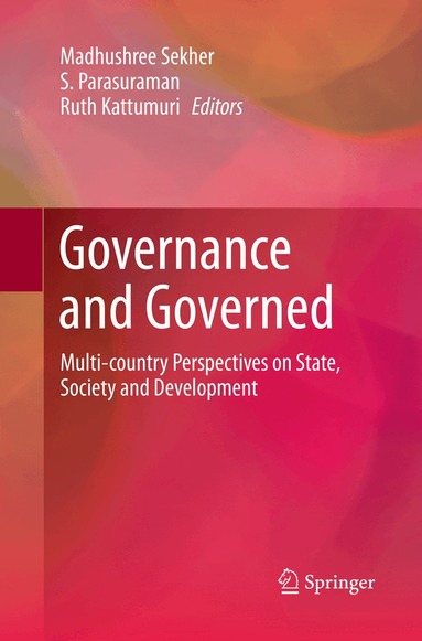 Madhushree Sekher, S. Parasuraman, Ruth Kattumuri - Governance and Governed, Häftad