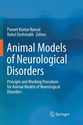 bokomslag Animal Models of Neurological Disorders