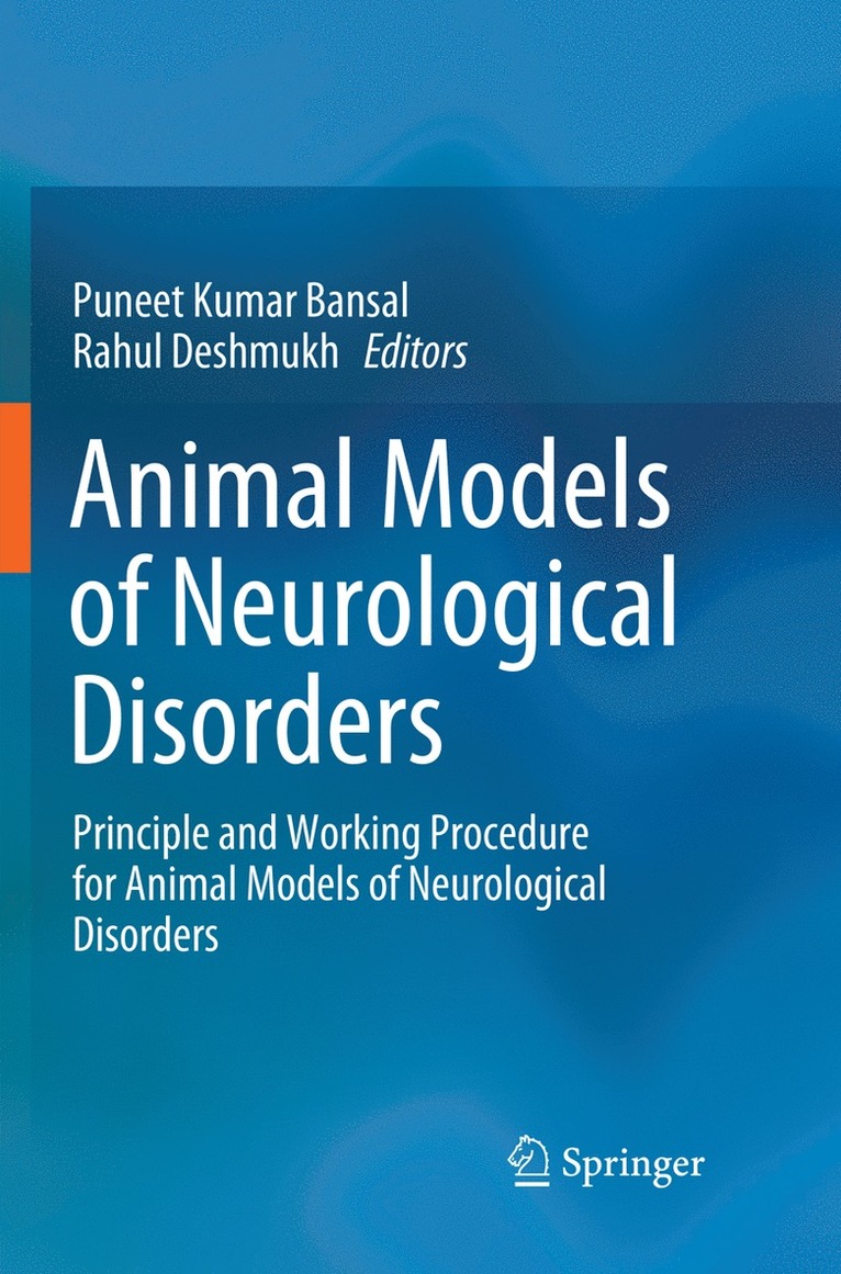 Animal Models of Neurological Disorders
