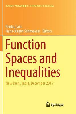 bokomslag Function Spaces and Inequalities