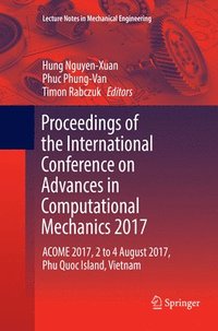 bokomslag Proceedings of the International Conference on Advances in Computational Mechanics 2017