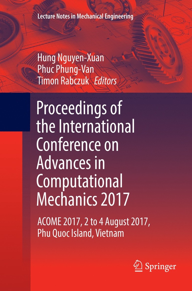 Proceedings of the International Conference on Advances in Computational Mechanics 2017 1