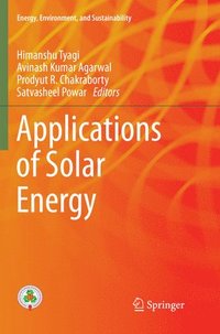 bokomslag Applications of Solar Energy
