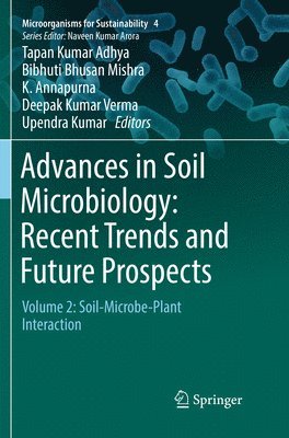 bokomslag Advances in Soil Microbiology: Recent Trends and Future Prospects