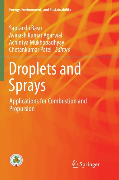 Saptarshi Basu, Avinash Kumar Agarwal, Achintya Mukhopadhyay, Chetankumar Patel - Droplets and Sprays, Häftad