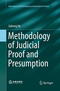 bokomslag Methodology of Judicial Proof and Presumption