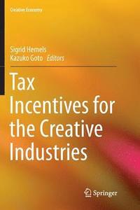 bokomslag Tax Incentives for the Creative Industries