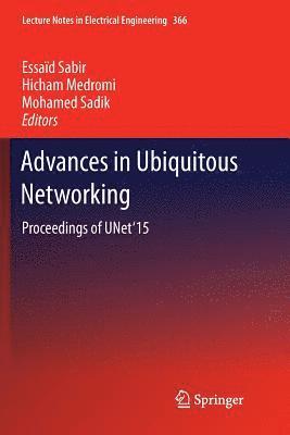 bokomslag Advances in Ubiquitous Networking