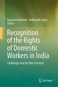 bokomslag Recognition of the Rights of Domestic Workers in India