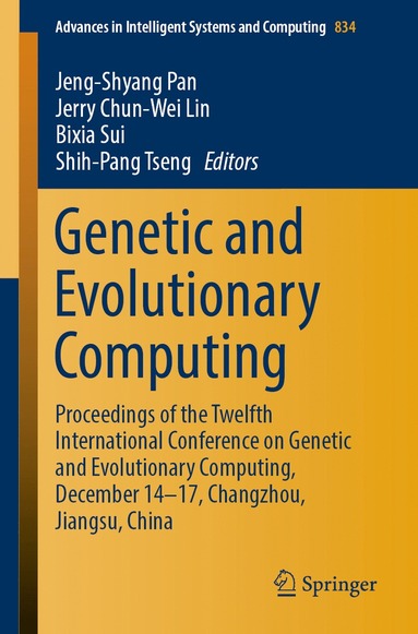 bokomslag Genetic and Evolutionary Computing