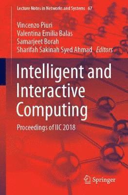 Intelligent and Interactive Computing 1