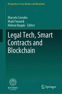 bokomslag Legal Tech, Smart Contracts and Blockchain