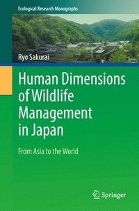 bokomslag Human Dimensions of Wildlife Management in Japan