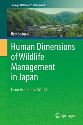 bokomslag Human Dimensions of Wildlife Management in Japan